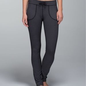 Lululemon Skinny Will Pant Diamond Dot Blk/Wht 4